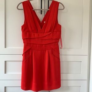 BCBGeneration bright red dress
